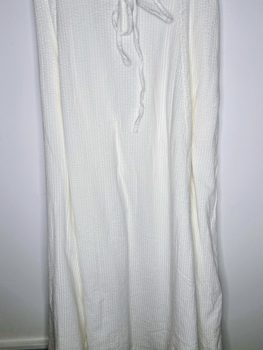 NWT Free People Madelyn Cotton Maxi Skirt Set White Sugar Swizzle Boho Eyelet M - Picture 9 of 11
